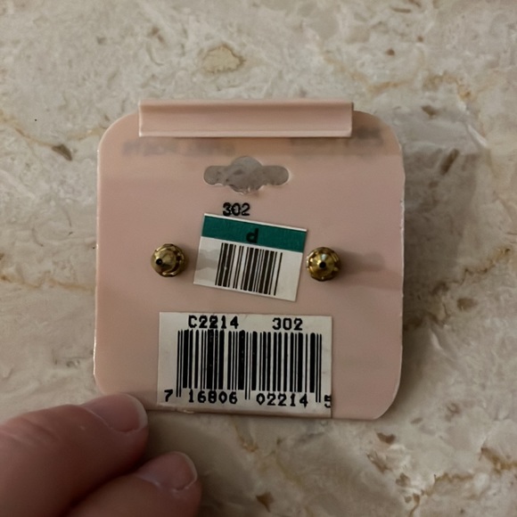 28s Kids Pink Vintage Earrings with Surgical Steel Posts - Picture 2 of 3